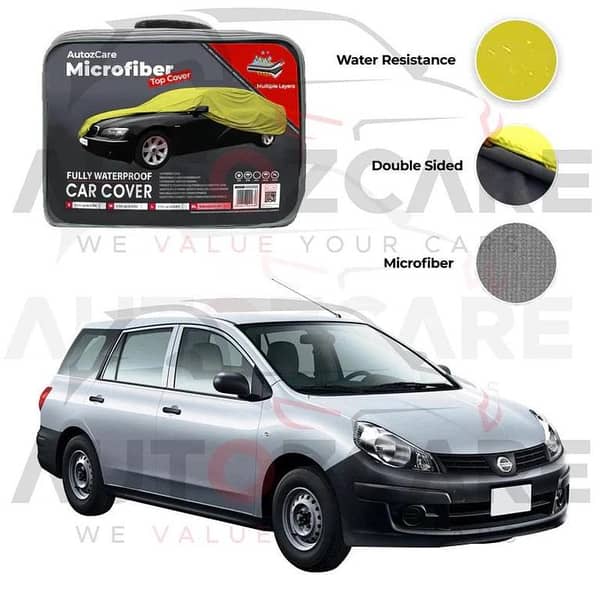 Nissan AD Van Microfiber Car Top Cover - Model 1999-2007