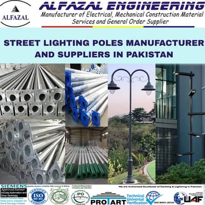 Street Light Poles / Fancy light poles / Traffic Light / Glove Poles
