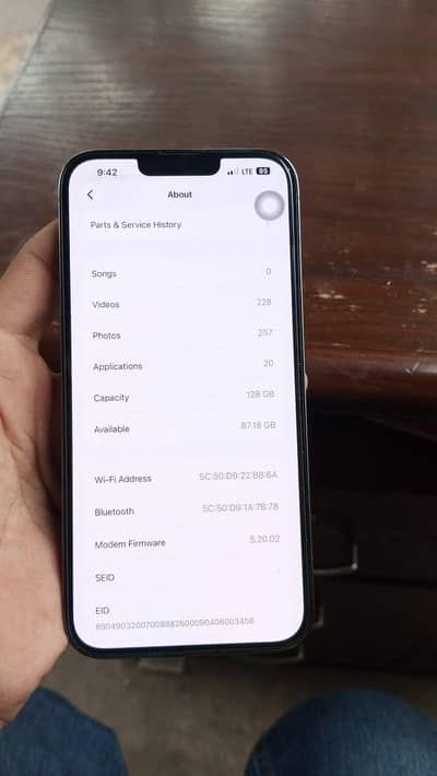 iPhone 13 Pro Max pta approved 128 gb