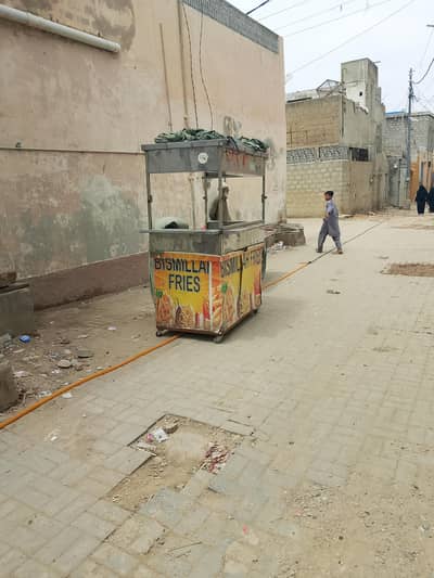 Fries, Burger and Soup Counter
