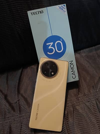 Tecno CAMON 30S with 1 month warranty 10/10 condition original box +ch