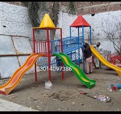outdoor swings / jhula / iron swings / kids slides