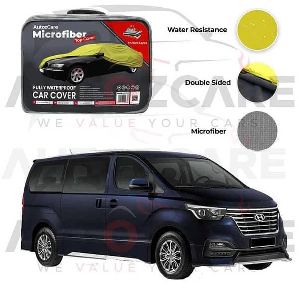 Hyundai Grand Starex Microfiber Car Top Cover - Model 2019-2022