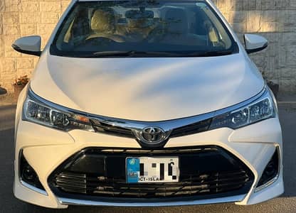 Toyota Altis 1.6 X 2021 full genuine.