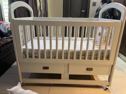 Pure Wood Baby Cot for Sale