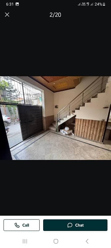 5 Marla Double Story House For Rent