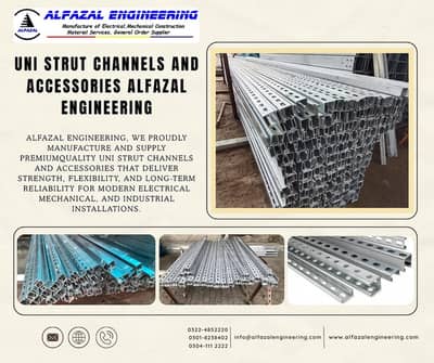 Unistrut Channel / GI / MS Unistrut Channel Manufacturer & Supplier.