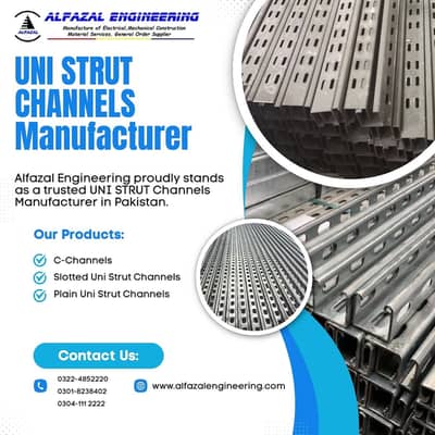 Unistrut Channel / GI / MS Unistrut Channel Manufacturer & Supplier.
