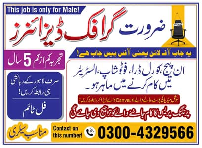 Urgent Need Graphic Designer