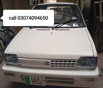 Suzuki Mehran vxr 2017