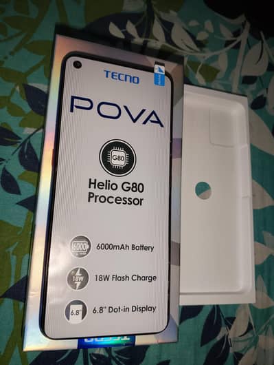 Tecno Pova 6/128Gb With box( Helio G80)