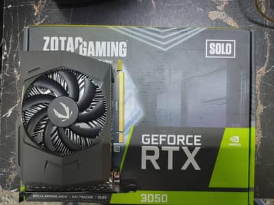 Nvidia RTX 3050 WITH BOX -JUST LIKE NEW