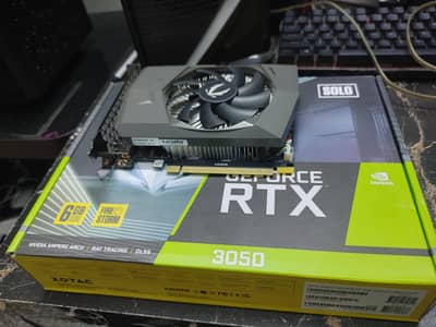 zoatic RTX 3050 solo edition with box