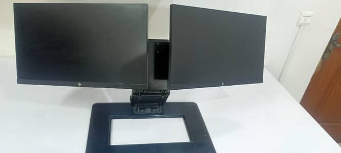 HP Dual LCD Monitor Setup – 2 x 21.5” HP Monitors with Dual Stand & HD