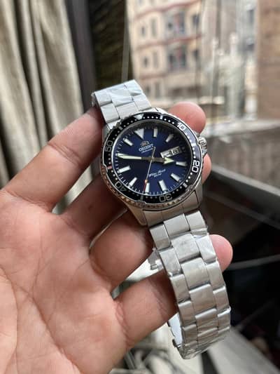 Orient Kamasu original fitting