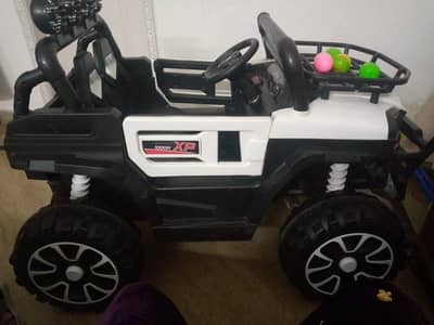 Kids electric jeep car full size