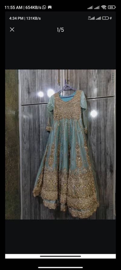 new magssi with long tail dupatta hande made