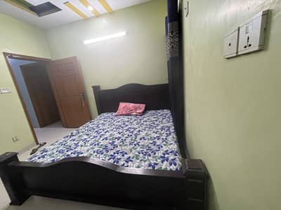 Wooden Queen Size Bed + Mattress + Dressing Table (urgent)