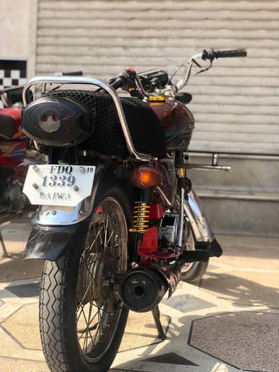 Honda 125 2018 Model  Red Color