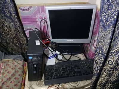 computer monitor CPU and full accessories