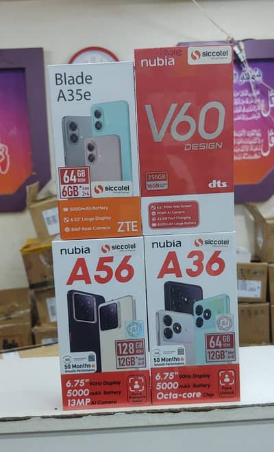 ZTE Mobiles Available | New Box Pack | PTA Approved | Karachi