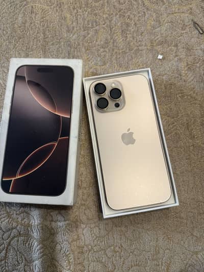 Iphone 16 pro max Physical + Esim Factory unlocked