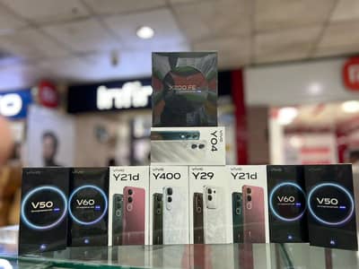 Vivo Mobiles Available | Y / V / X Series | New Box Pack | PTA Approve