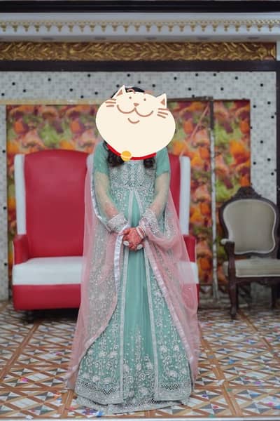 Walima Dress goon style maxi