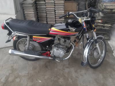 125 Honda *golden number*