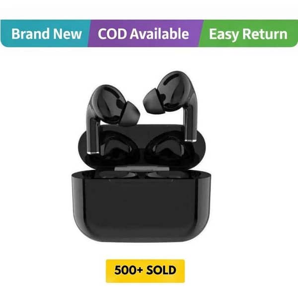 Box Pack AirPods Pro 2 Piano Black Earbuds For all Mobiles