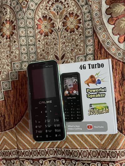 Calme 4g Turbo Box Pack condition urgent sale