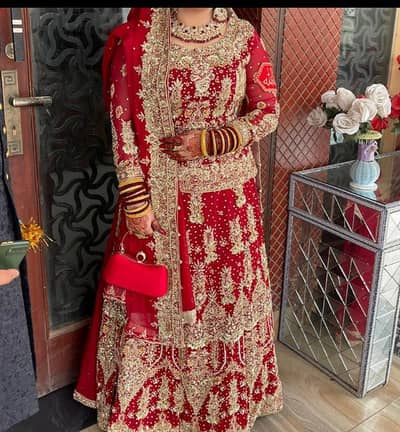 bridal dress for baraat
