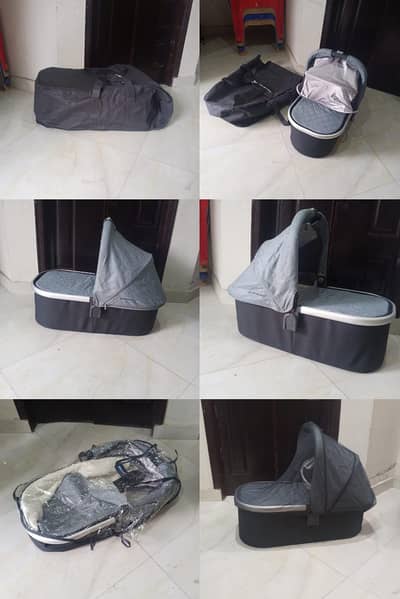 imported baby carry cot+bassinet
