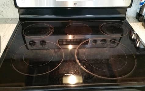GENERAL Electric Glass Top Stove – Fully Working”