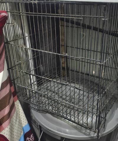 Cage for sale size 1.5 1.5 condition okay