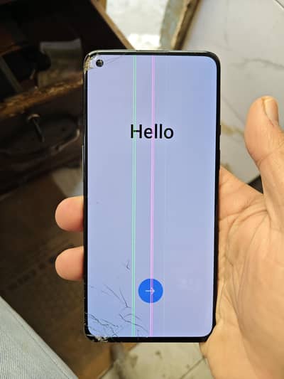 oneplus 9 dual sim half touch problem