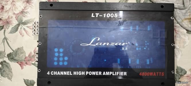 4 channel Amplifier