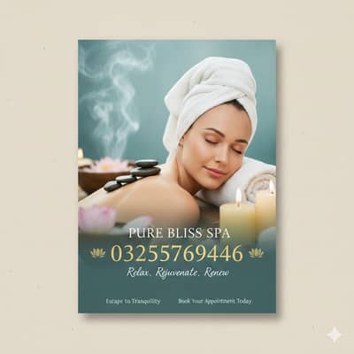Spa,Services- Spa Center & Saloon - Spa Therapy Available