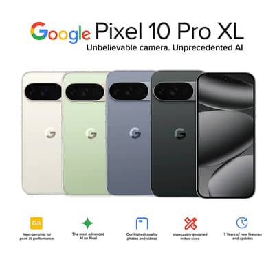 Google Pixel 10 Pro XL (256GB) Available On Easy Installment Plan