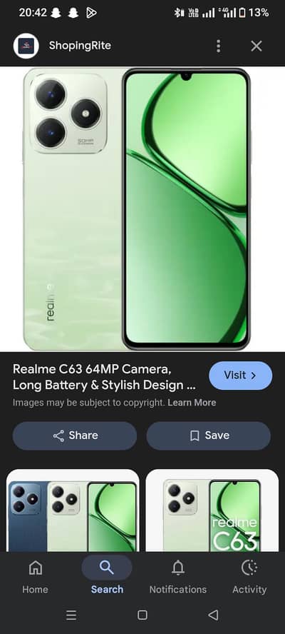 realme c63 10/9 all okay ha