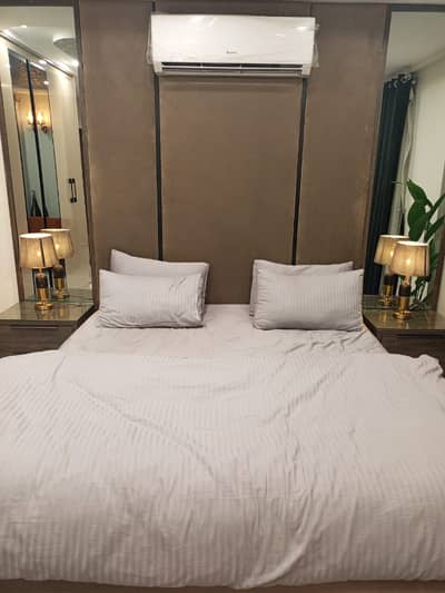 1 Bed Fully Furnished Apartments for Rent In Sector E with Commercial Market, School and Mosque