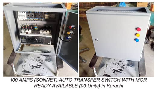 ATS Panel For Diesel Generator - Auto Transfer Swicth MOR - SONET NEW
