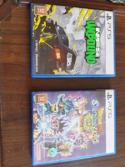 NFS: Unbound & DBZ: Sparking Zero for Sale