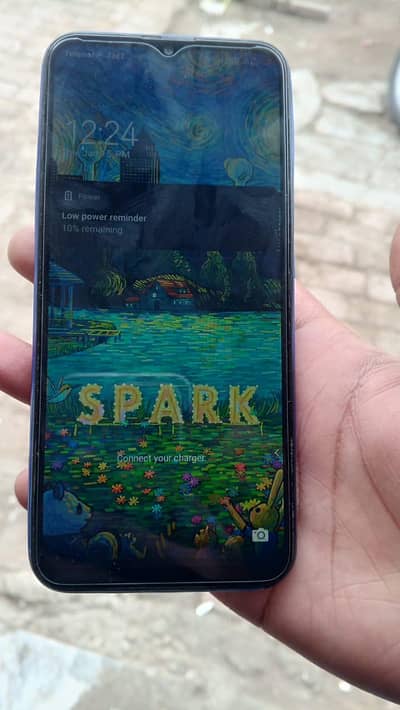 tecno Spark 6 go 4GB RAM for 64GB memory