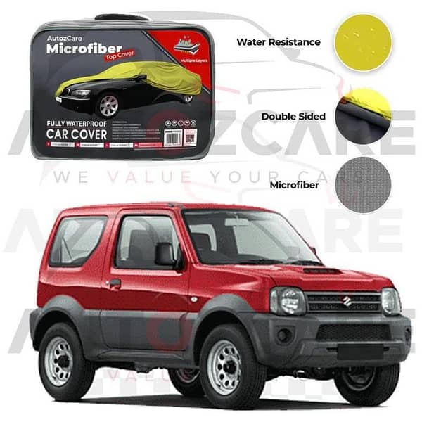 Suzuki Jimny Microfiber Car Top Cover - Model 1998-2018