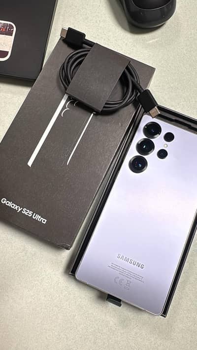 Samsung S25 Ultra 12/512 Official Pta Approved