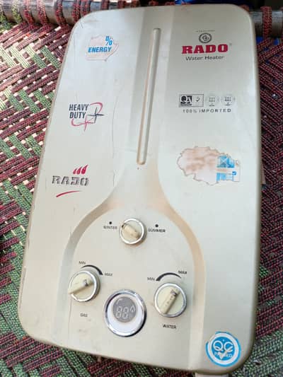 Instant gas geazer imported Italian Rado company