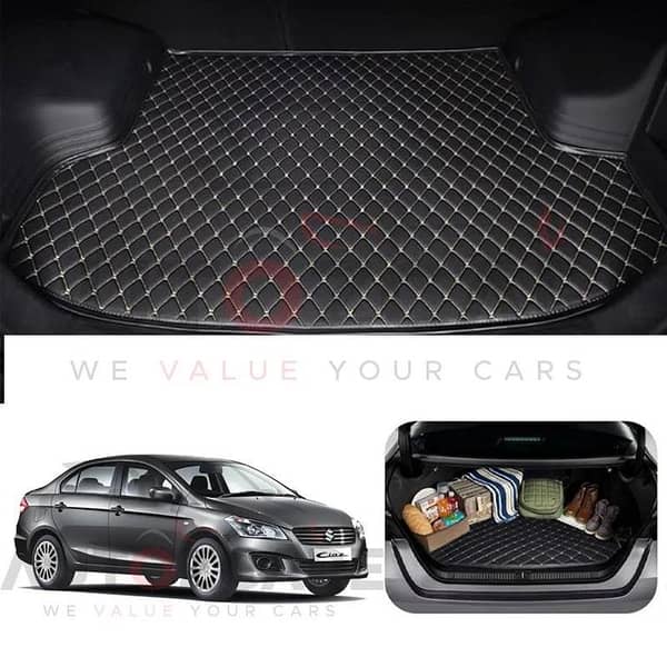 Suzuki Ciaz 7D Custom Car Trunk Mat - Model 2017-2020