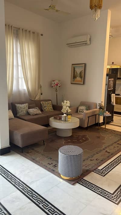 MOST PRIME LOCATION OF DHA PHASE 8 2 YEAR'S OLD LIKE BRAND NEW 500 GROUND PORTION FOR RENT