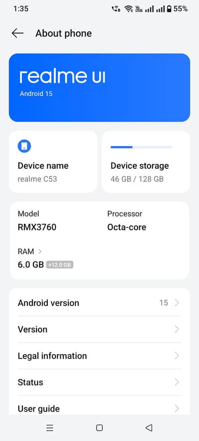 realme C53 10/10